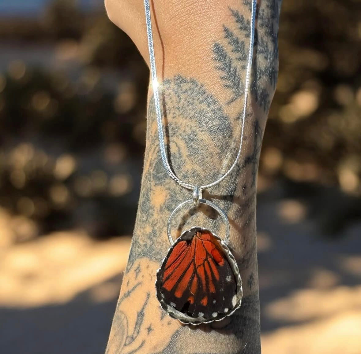 Viceroy Wing Necklace