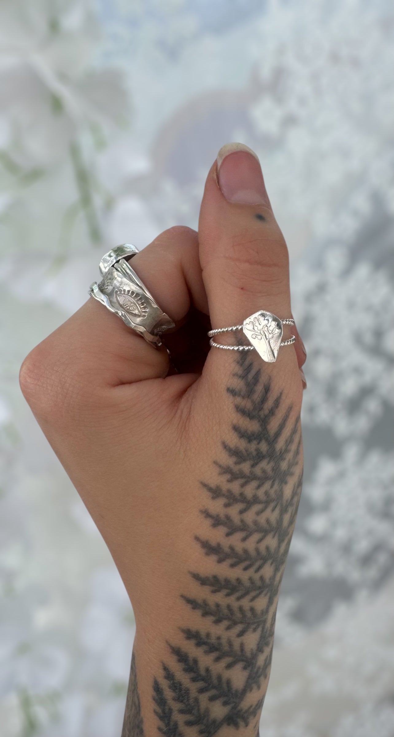 Sterling Silver Joshua Tree Ring