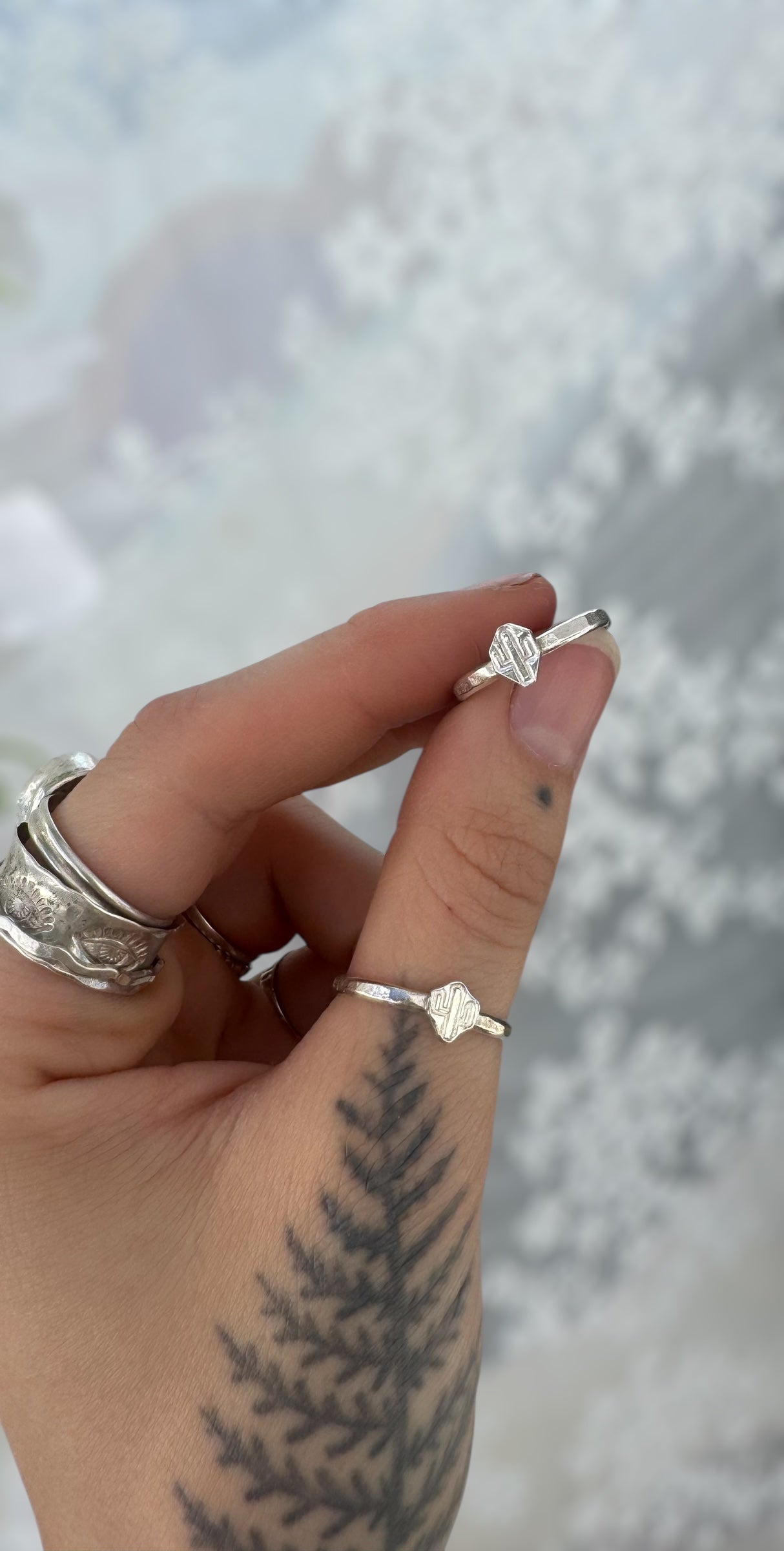 Sterling Silver Saguaro Ring